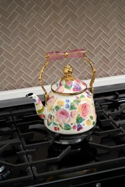 ROSE DELUXE EMAYE 2.5 LİTRE KETTLE DEMLİK