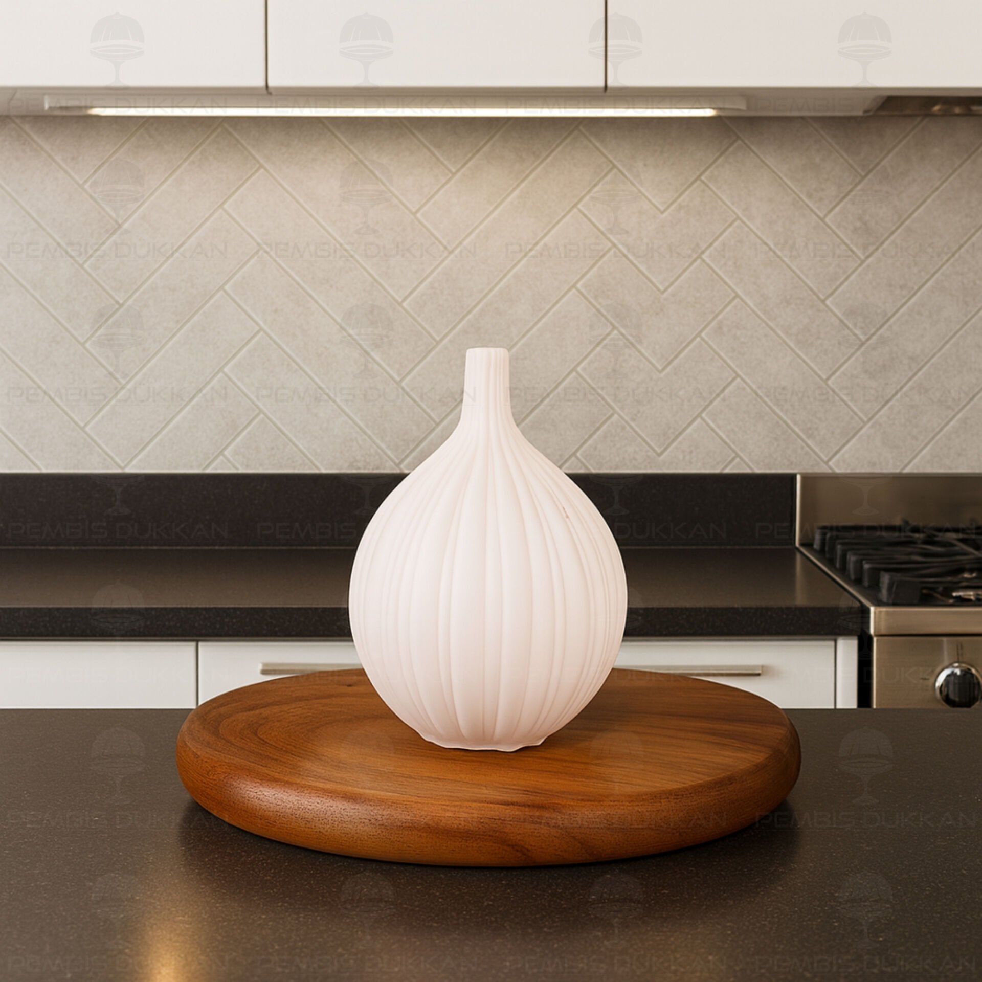 MN SERAMİK DEKORATİF VAZO BÜYÜK BOY (0250)