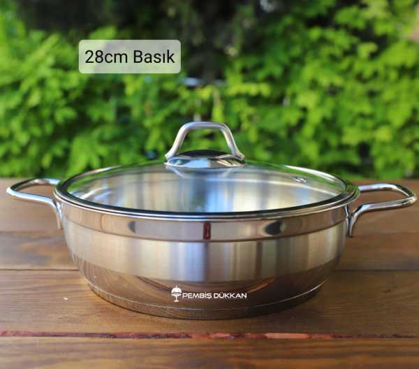 Sofram 28 Cm Basık Tencere 5.30lt