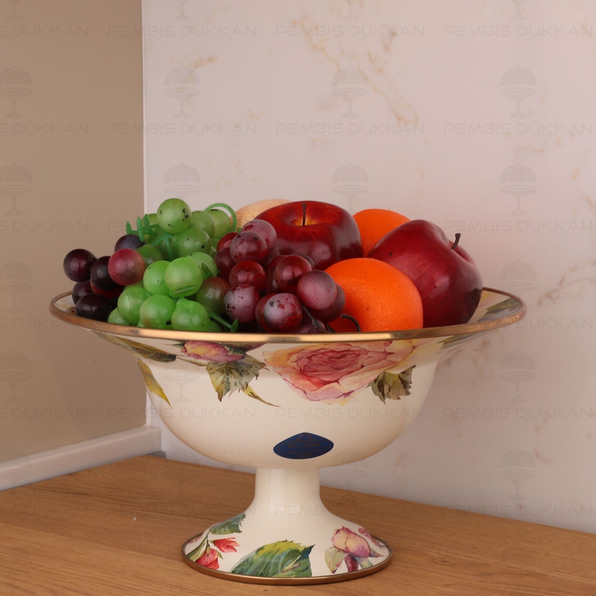 ROSE DELUXE EMAYE AYAKLI MEYVELİK