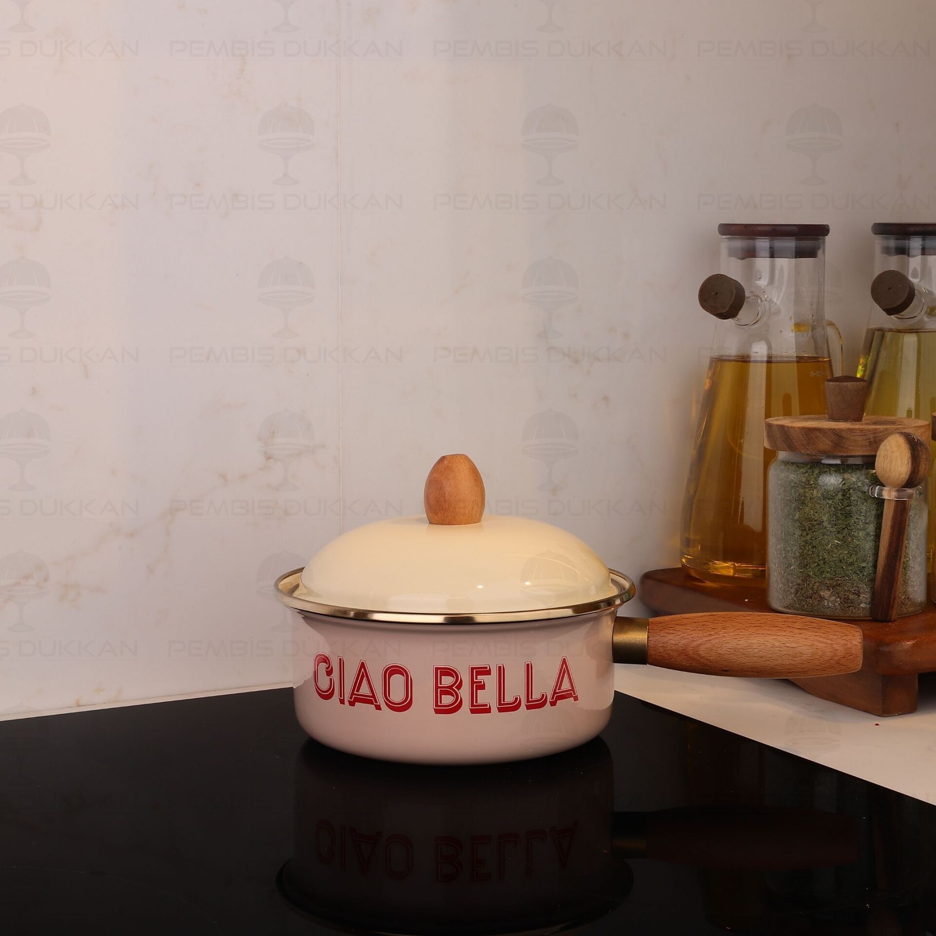 DOLCE VİTA EMAYE 16CM RAFADAN SOS &YUMURTA TAVASI