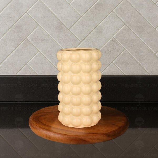 MN BUBBLE MODEL SERAMİK BÜYÜK VAZO  (1031)