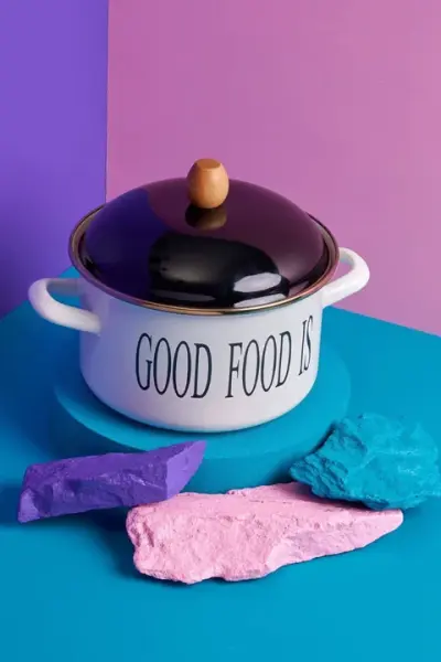 MOTTO EMAYE 20CM DERİN TENCERE