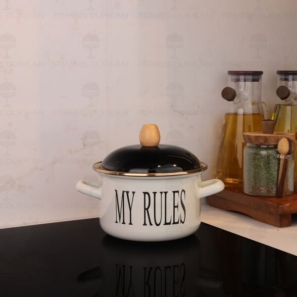 MOTTO EMAYE 16 CM DERİN TENCERE