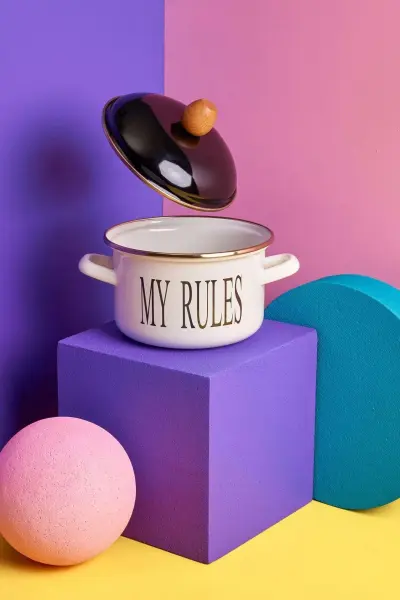 MOTTO EMAYE 16 CM DERİN TENCERE