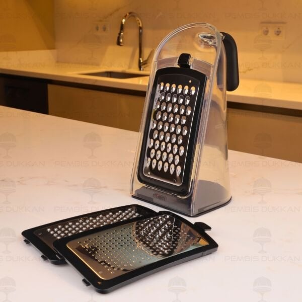 4 PARÇA TUTACAKLI HAZNELİ ERGONAMİK RENDE (TF848A)