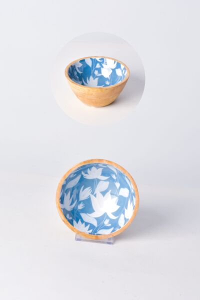 1 ADET MANGO AGACI 15 CM MAVİ KASE (THN38304)