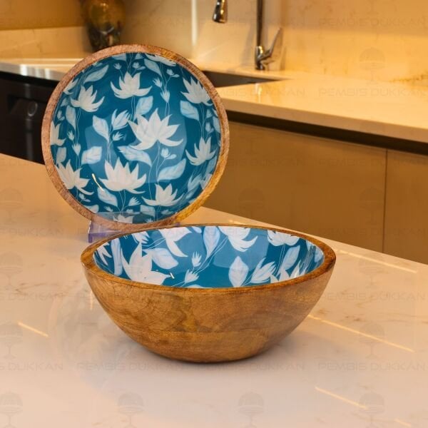 1 ADET MANGO AGACI 20CM MAVİ KASE (THN38367)