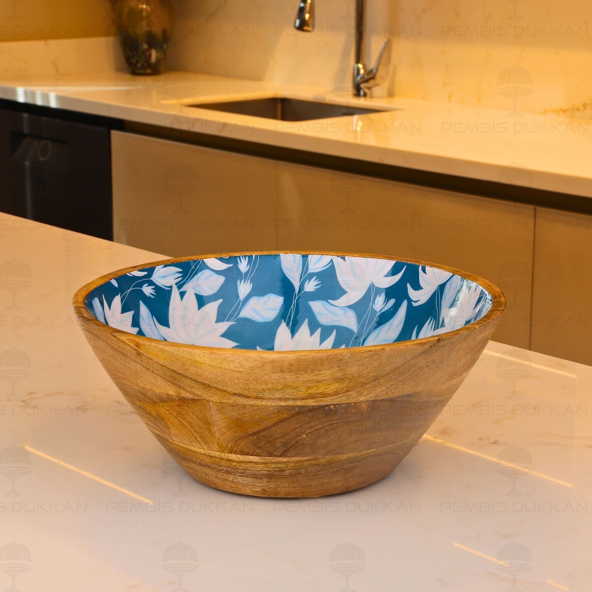 MANGO AGACI 25CM MAVİ KASE (THN38308)