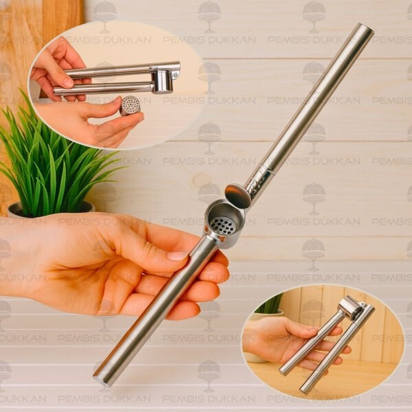 İVY ÇELİK SARIMSAK EZİCİ (IVO-SE104)