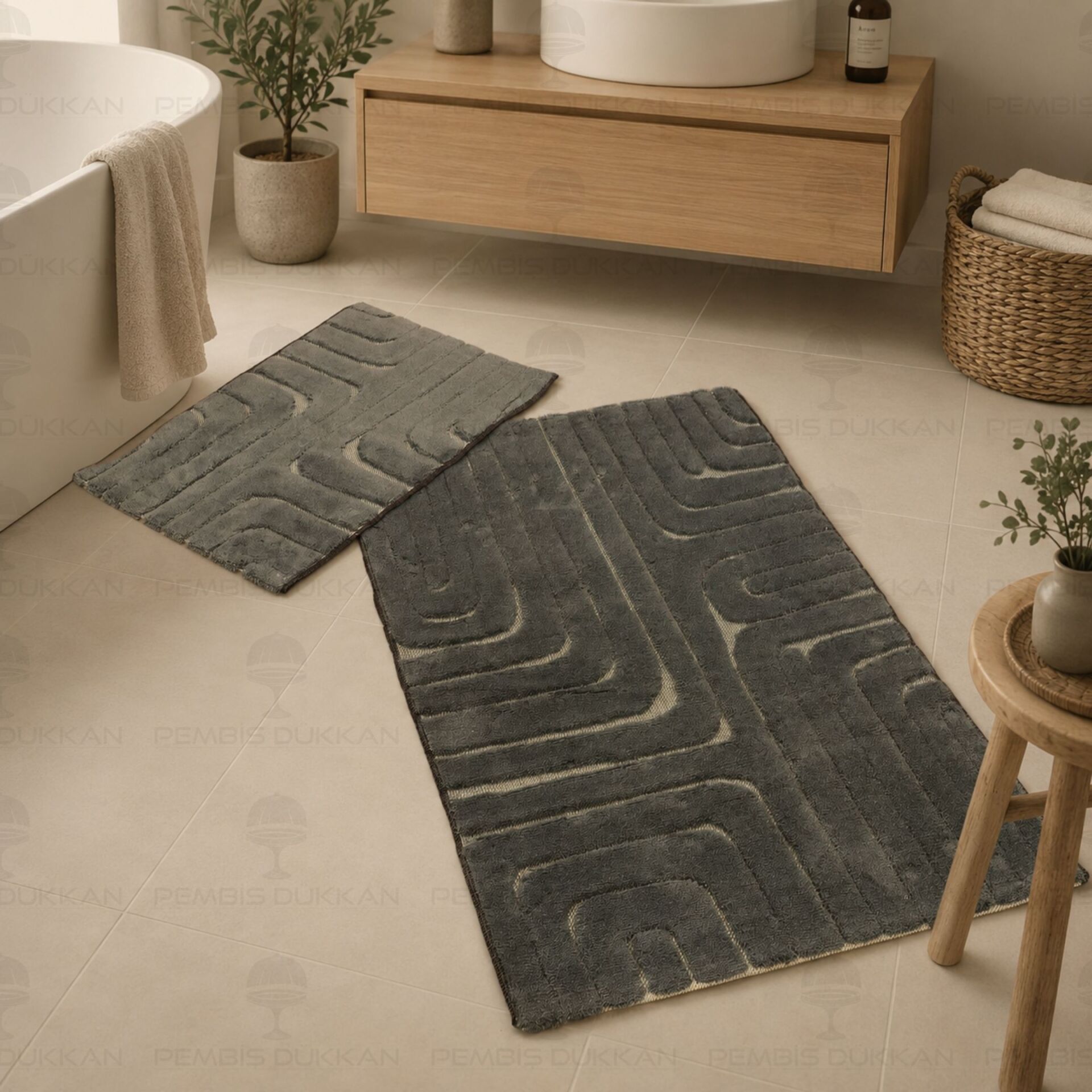 HCW BABİL PASPAS SETİ ANTRA / 40x60-60x100CM
