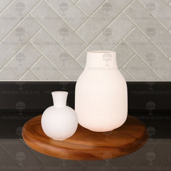 SERAMİK DEKORATİF VAZO KOMBİN SET NO18 (STAND HARİÇ)