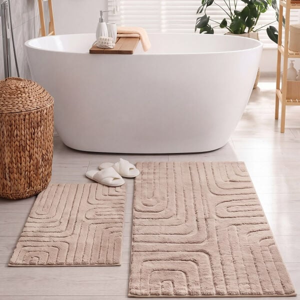 Hcw Babil Bej Paspas Seti 40x60 60x100 Cm