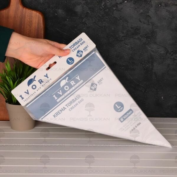 50 ADET KULLAN AT KREMA TORBASI (PST215)