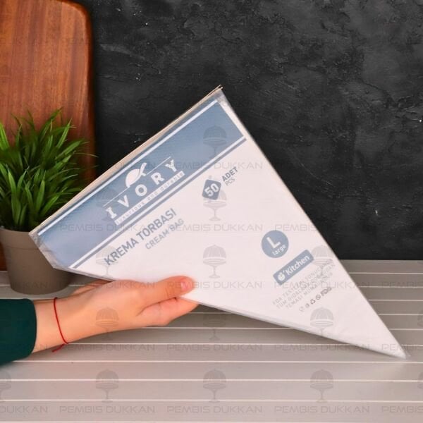 50 ADET KULLAN AT KREMA TORBASI (PST215)