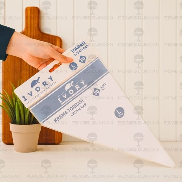 50 ADET KULLAN AT KREMA TORBASI (PST215)