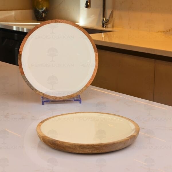 1 ADET MANGO AGACI 20CM KREM PASTA TABAGI (THN38116)