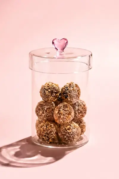 HEARTS 950ML BOROSİLİKAT CAM KAVANOZ