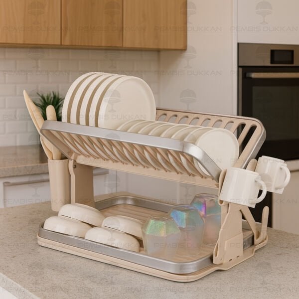 ALÜMİNYUM 2 KATLI BULAŞIKLIK 002