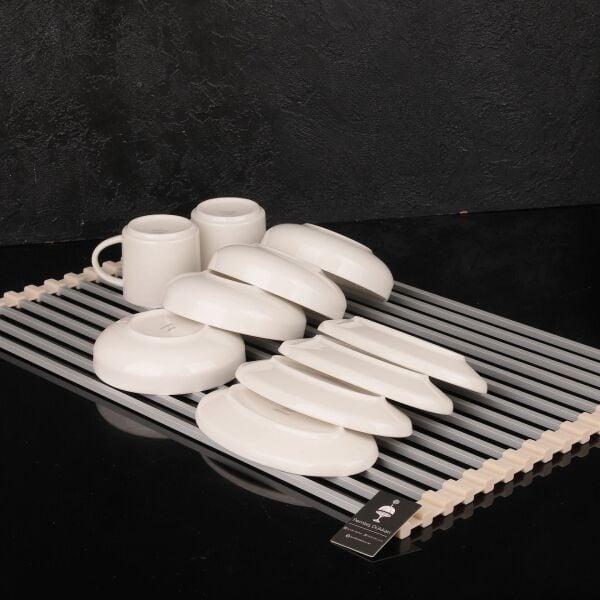 KREM ALÜMİNYUM, KULLAN KALDIR BULAŞIK MATI (007)