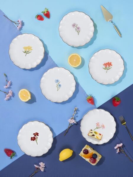 ROYAL CHARME-FLORIA 6 PARÇA PASTA TABAĞI (P/ROY-0144)