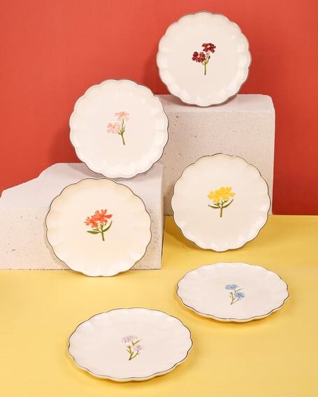 ROYAL CHARME-FLORIA 6 PARÇA PASTA TABAĞI (P/ROY-0144)