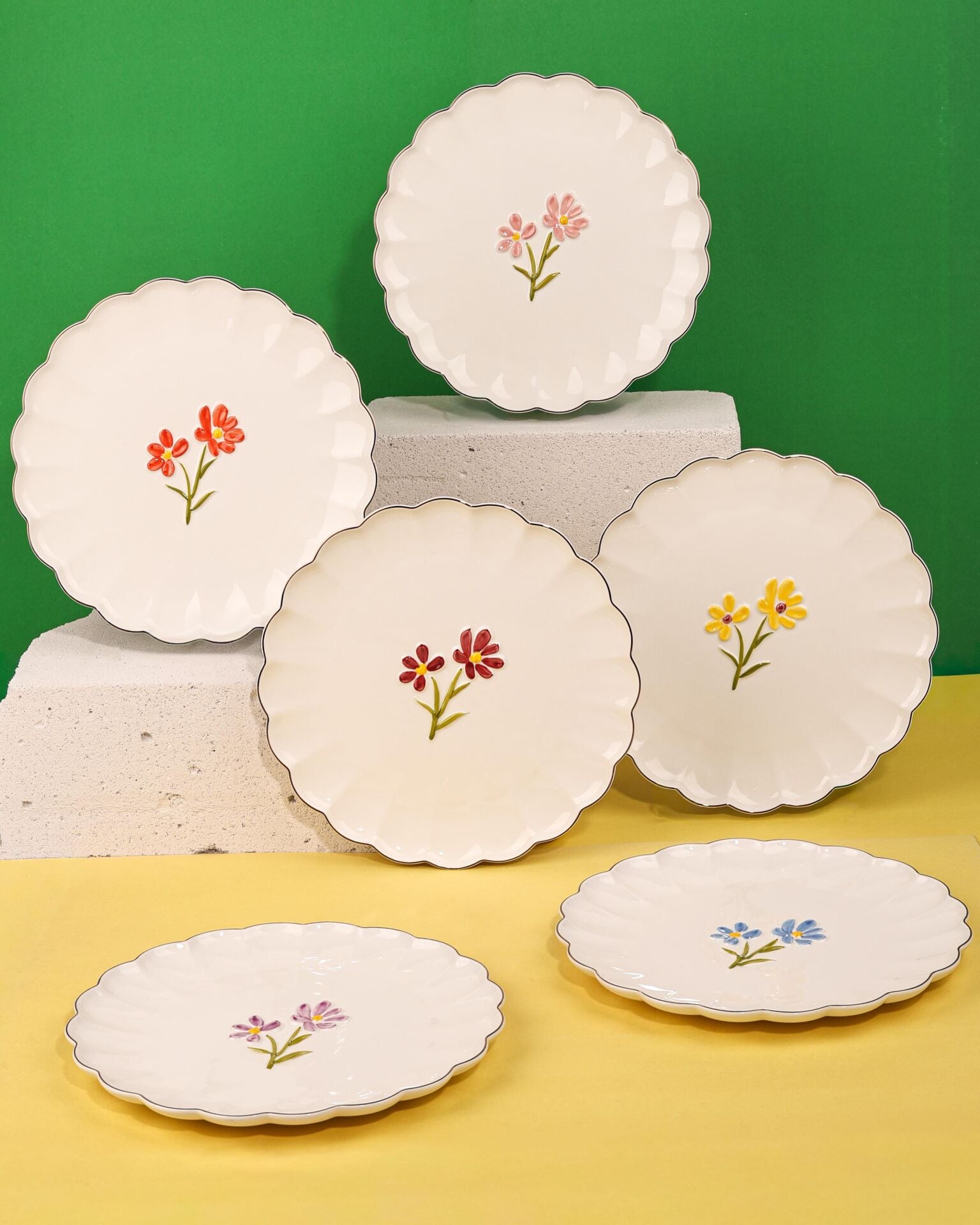 ROYAL CHARME-FLORIA 6 PARÇA SERVİS TABAĞI (P/ROY-0143)