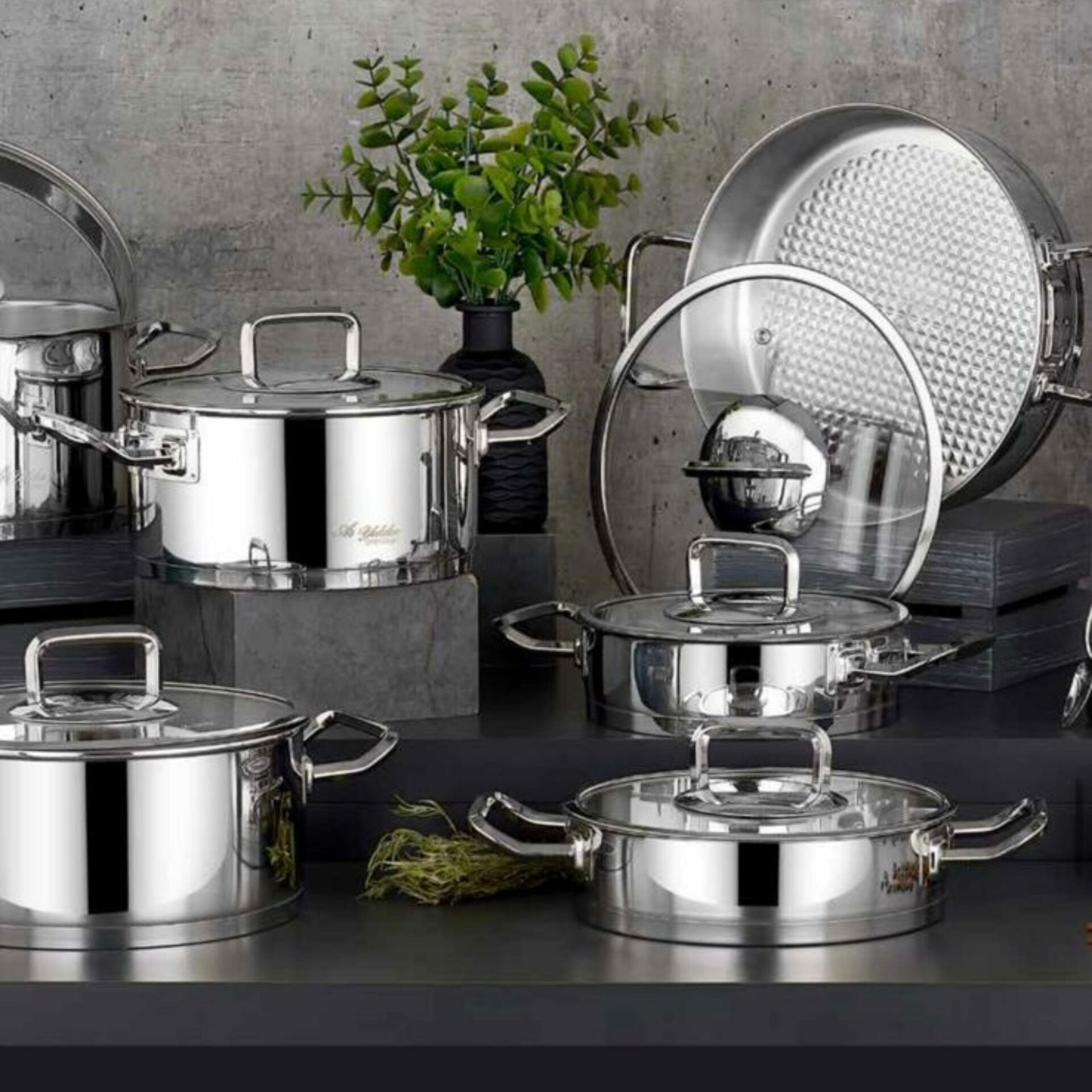 AR YILDIZ ÇELİK ÇEYİZ SET YENİ MODEL