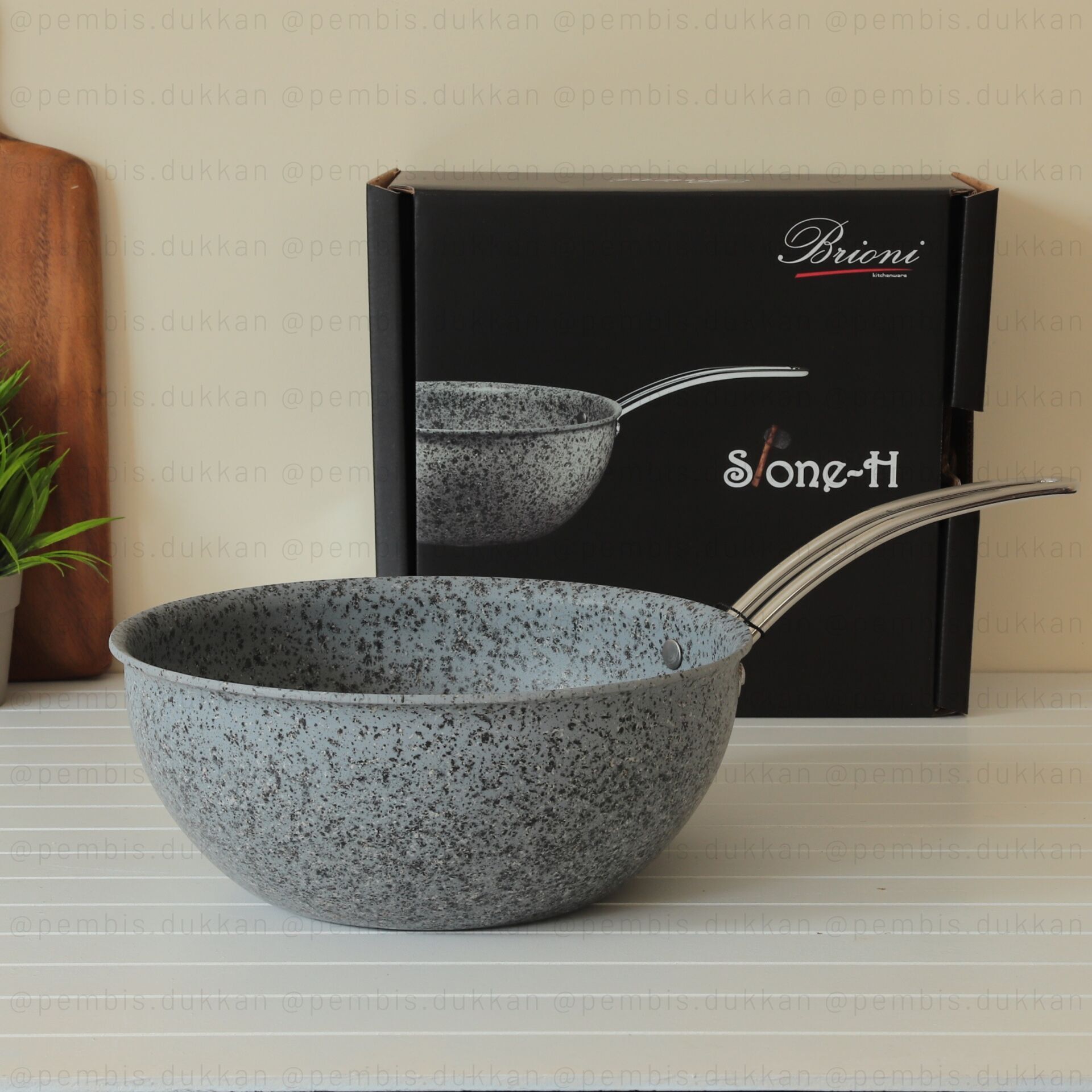 BRİONİ STONE-H 26 CM WOK TAVA