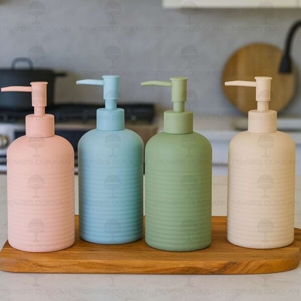 1 ADET LİNDA PORSELEN SIVI SABUNLUK ( RENK SEÇİNİZ)