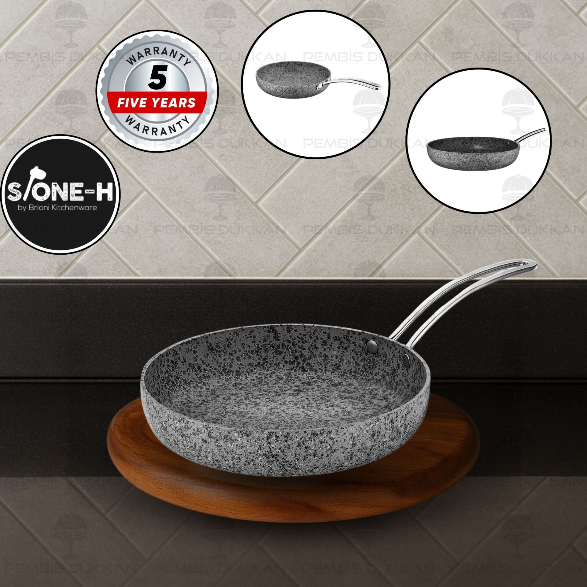 BRİONİ STONE-H 26 CM TAVA