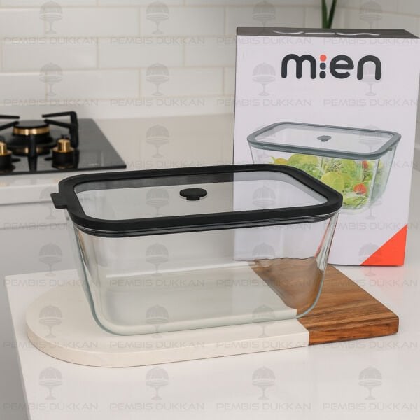 4LÜ SİYAH MİX SİLİKON VAKUMLU, CAM SAKLAMA KABI (3H01-2-3-4)