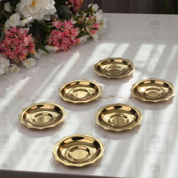 Tiamo Diamond Gold 6 Kişilik 18 Parça Çay Set