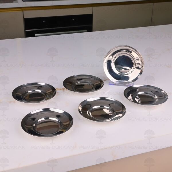 TİAMO RİO SADE 6LI ÇAY TABAK