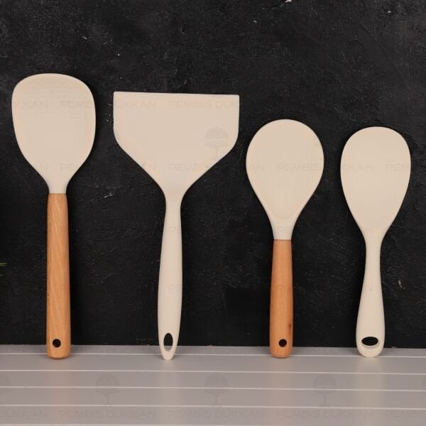 4LÜ KREM BOHO SİLİKON KOMBİN SET (MN)