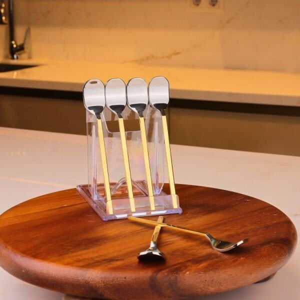 TİAMO AMOR GOLD SAP 6LI ÇAY KAŞIĞI