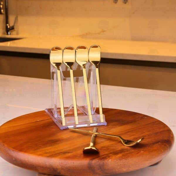 TİAMO AMOR TİTANYUM 6LI ÇAY KAŞIĞI