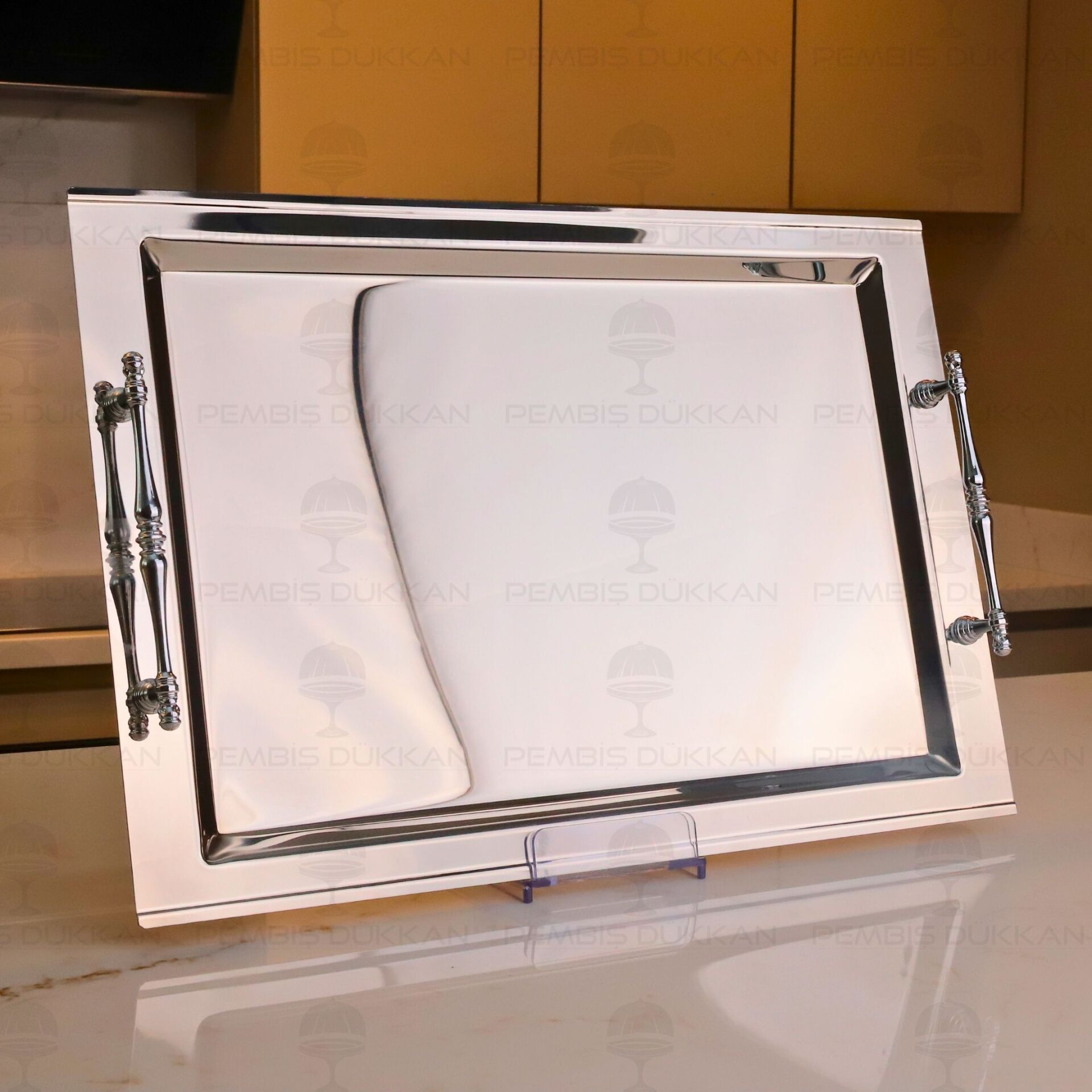 TİAMO SHEREEN SADE ÇAY TEPSİ