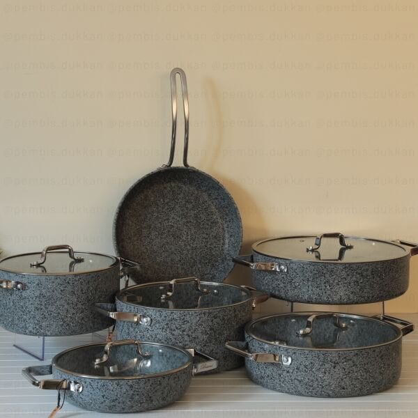 BRİONİ STONE-H TENCERE KOMBİN SET NO 4