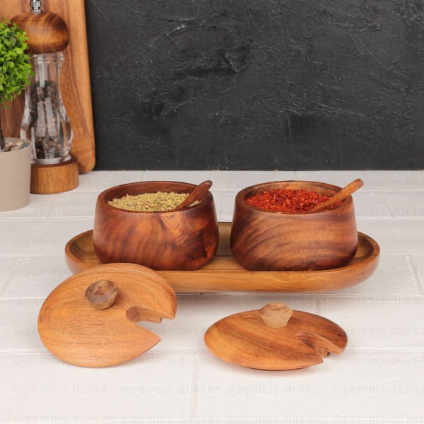 AKASYA KAŞIKLI BAHARAT&REÇELLİK KOMBİN SET (7B135)