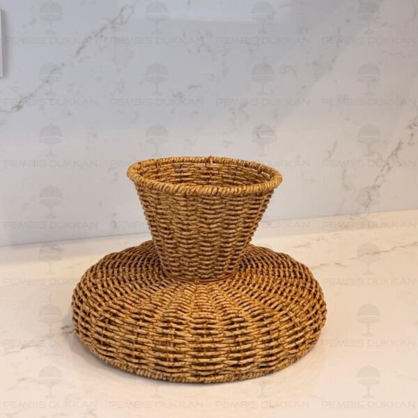 RATTAN AYAKLI EKMEKLİK (1701)