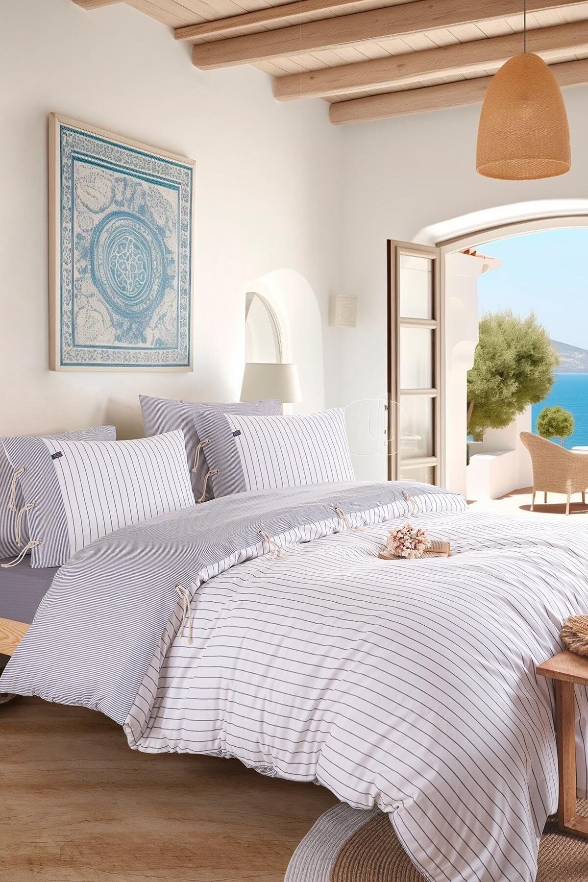 CRUİSE ÇİFT KİŞİLİK NEVRESİM TAKIMI - İNDİGO