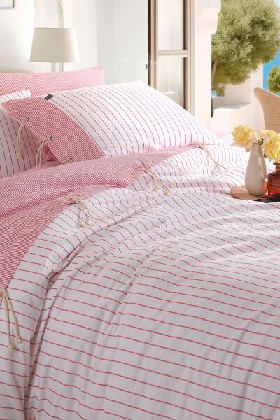 CRUİSE ÇİFT KİŞİLİK NEVRESİM TAKIMI - KIRMIZI