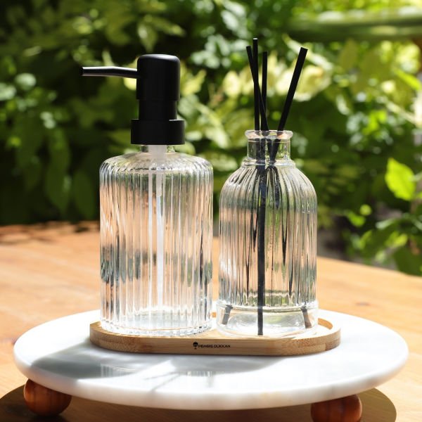 MN 2'Lİ BANYO SET BAMBU ALTLIKLI Q15