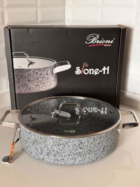BRİONİ STONE-H 28 CM BASIK TENCERE