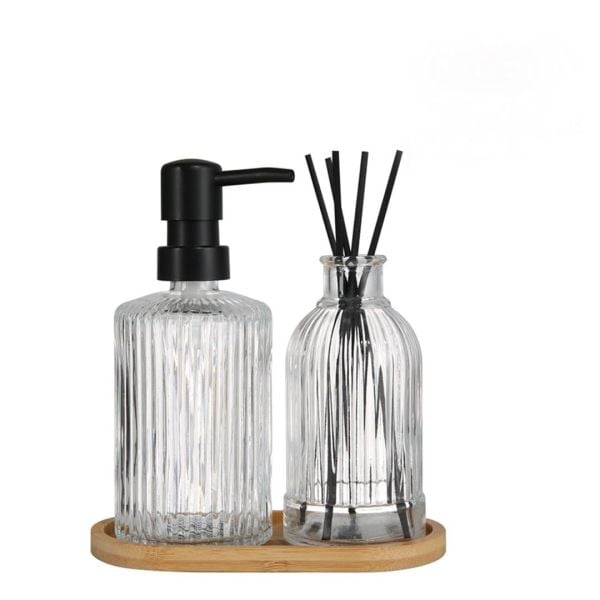MN 2'Lİ BANYO SET BAMBU ALTLIKLI Q15