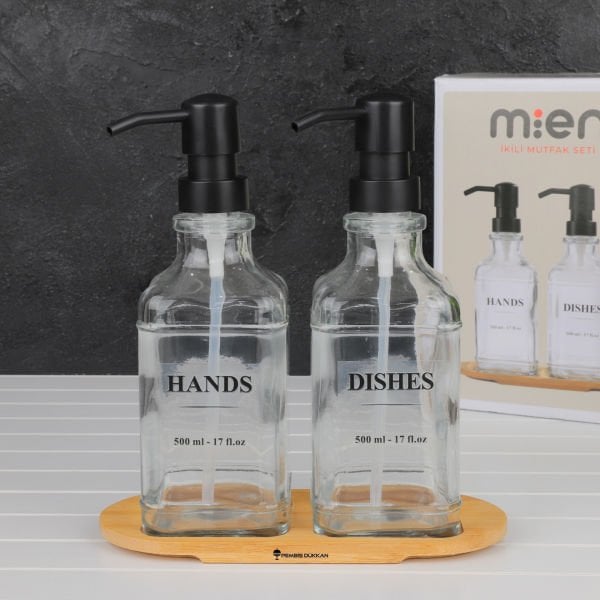 MN 2'Lİ BANYO SET BAMBU ALTLIKLI Q04