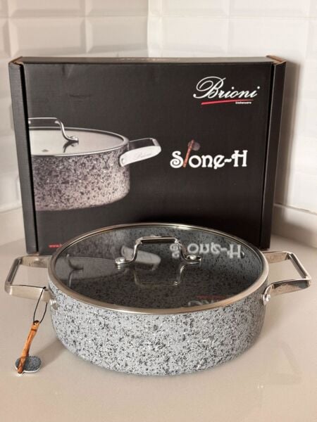 BRİONİ STONE-H 26 CM BASIK TENCERE