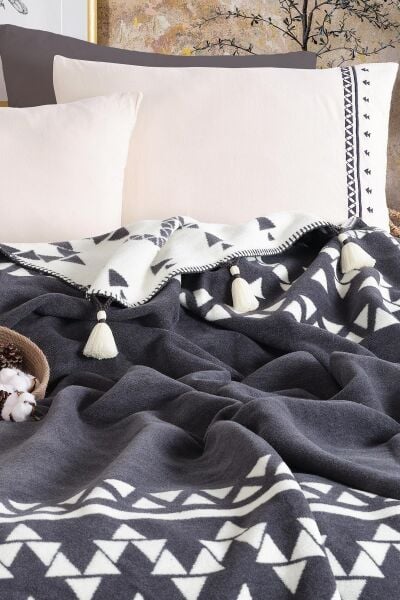 KEOPS ÇİFT KİŞİLİK BATTANİYELİ NEVRESİM TAKIMI ANTRASİT