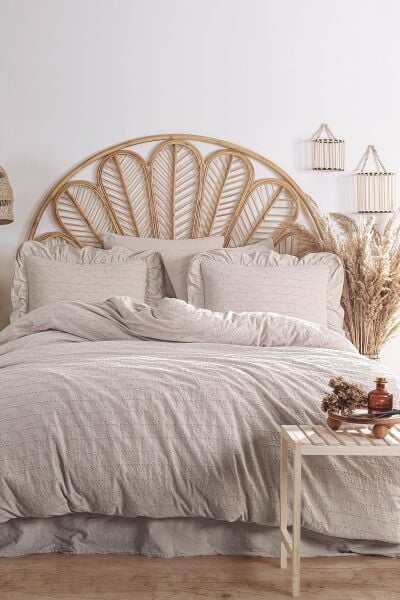 RESİTAL ÇİFT KİŞİLİK BRODELİ NEVRESİM TAKIMI - VİZON